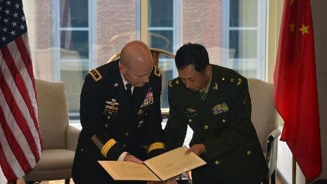 Establecen China y Estados Unidos diálogo militar regular